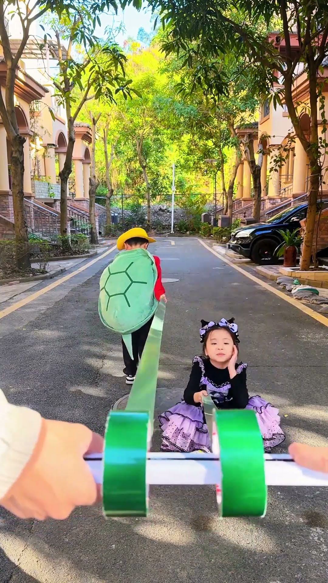 龟兔赛跑：乌龟和兔子谁赢了#路飞 #海贼王