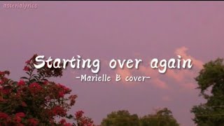 Natalie Cole - Starting over again Lyrics (Marielle B cover)| asteria☾.