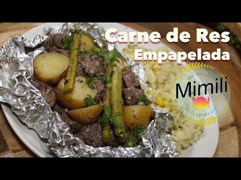 Video: Cómo Cocinar Carne De Res En Papel De Aluminio