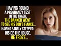 Having Found a Pregnancy Test in the Trash, the Banker Went to See His Son’s Fiance… He Was Stunned…