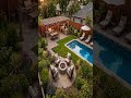 This Backyard Was Empty… Watch the AI Makeover 💫 #ai #home #garden #backyarddesign #exteriordesign