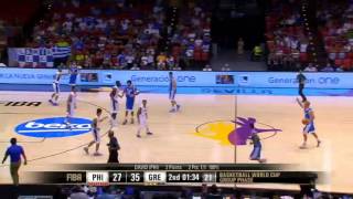 Philippines vs Greece - Full Basketball Game - FIBA Basketball World Cup 2014 screenshot 4