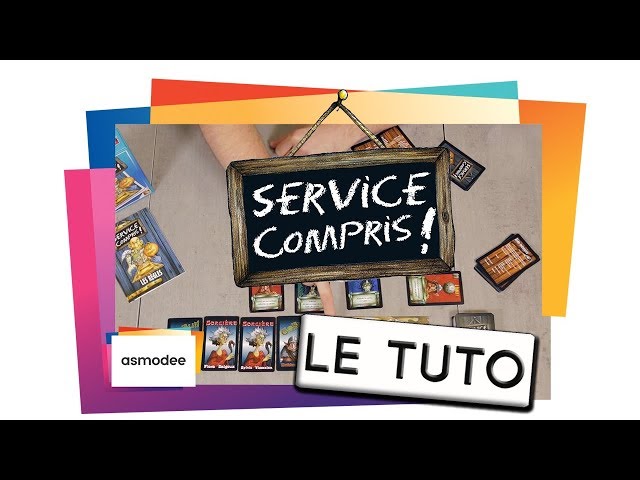 Asmodee - Service compris ! - Jeu de société - À…