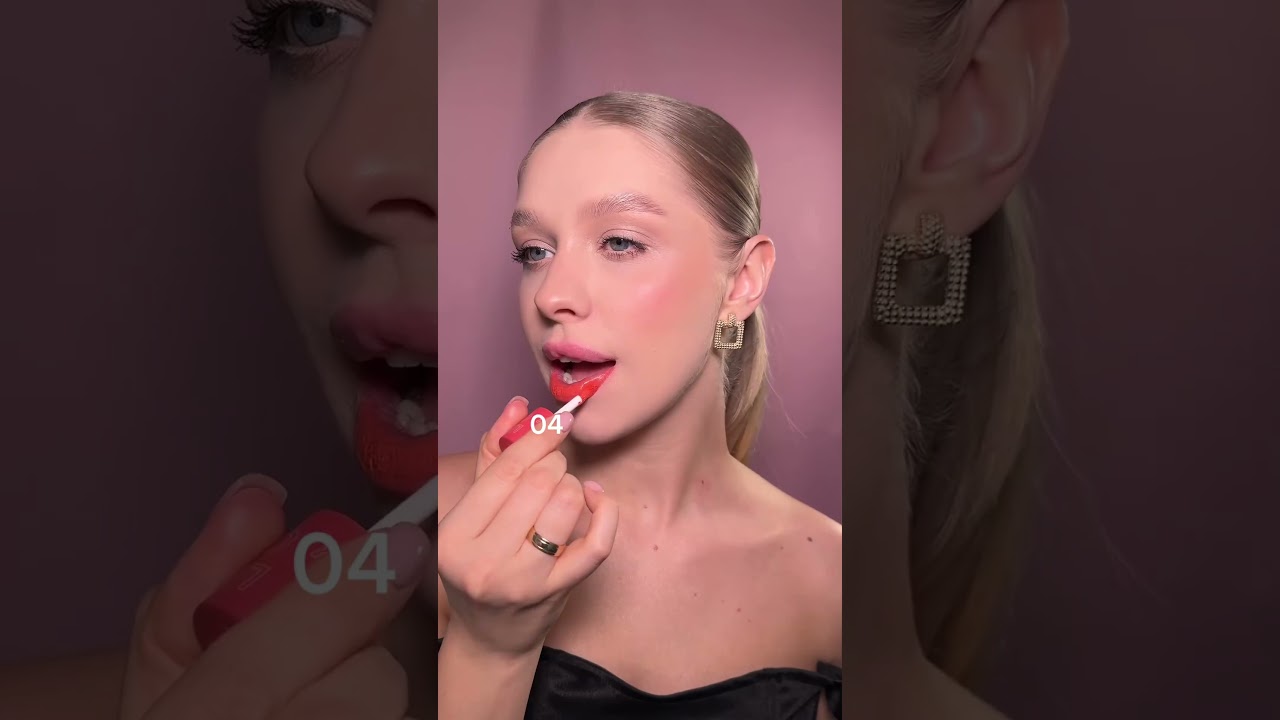Свотчим помады-румяна Hypnotize Liquid Lip & Cheek от Astra  