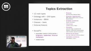 A real time semantic search engine for social tv streams by CESAR DE PABLO at Big Data Spain 2013 screenshot 3