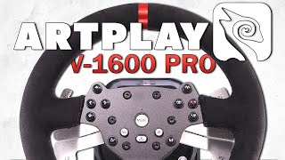 ОБЗОР ИГРОВОГО РУЛЯ ARTPLAYS V-1600 PRO - ДОСТОЙНЫЙ БЮДЖЕТНЫЙ ВАРИАНТ С FORCE FEEDBACK И 900°