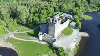 67) Ross Castle & Innisfalen Island - Kerry County - Ireland (video 4K)