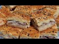 быстрый и вкусный рецепт мясного пирог 2в1 /  goshtli pirog tayyarlash#вкусно #быстро#fast#tasty