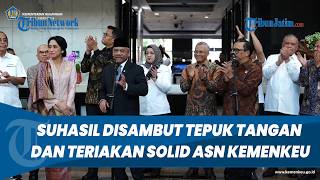 Following Inauguration by Prabowo, Suahasil Nazara Welcomed with Roaring Applause and 'Solid' Cha...