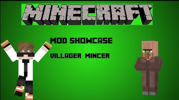 minecraft mod-villager mincer