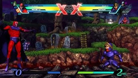 Umvc3 magneto x-Factor (combo2)