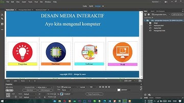 Belajar Buat Website Sederhana HTML & CSS Menggunakan Adobe Dreamweaver - PART 3 (Navigasi)