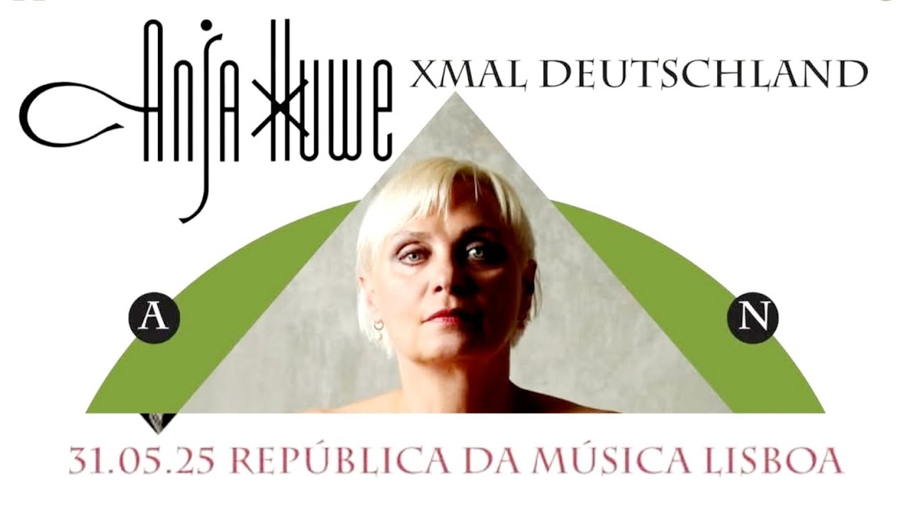 Anja Huwe - Republica Da Musica, Lisboa, Portugal, 31 may 2025 LIVE Xmal Deutschland