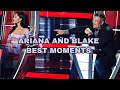 ariana and blake having a love hate relationship for 2 minutes straight pt.2