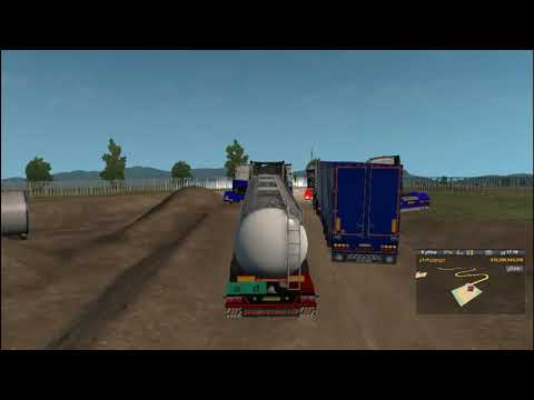 ETS2 multiplayer ზაფხულის სეზონი 2020 #3 გზის საინტერესო დასასრული