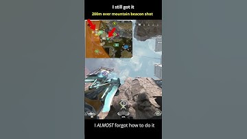 200m Overhead Sparrow Beacon Shot   #apexlegends #apexlegendsclips #gaming #apexclips #apex参加型