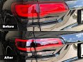 Tail Light Tint Kit Installation for 2014 + Jeep Grand Cherokee