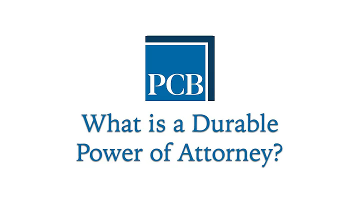 What is a Durable Power of Attorney? - Debra Schus...