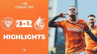 Highlights | Blackpool v Bristol Rovers