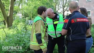 Meerdere blauwe vaten aangetroffen Jan de Oudeweg Delft