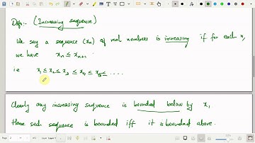 Lec16: Monotone Sequence