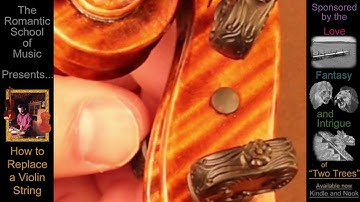 How to Change a Violin String / Replace a Violin String
