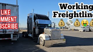 Freightliner classic XL with front air ride