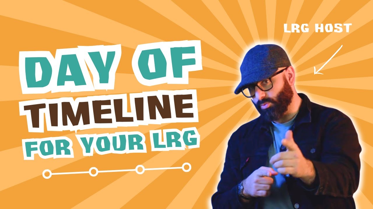 BEST Tips For Managing Your Day Of Schedule For Your LRG
