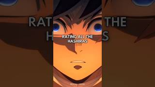 Rating All The Hashiras! (Giyu) #shorts #anime #demonslayer #giyuutomioka