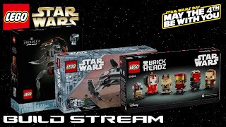 Building BRAND NEW May 4th LEGO Star Wars Sets!