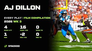 AJ Dillon: Every Touch of 2026 Week 3 | Full Film Compilation
