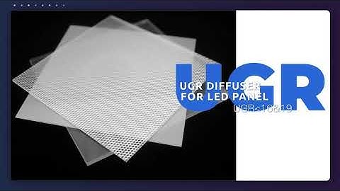 DIFFUSER SHEET FOR LED LIGHTING