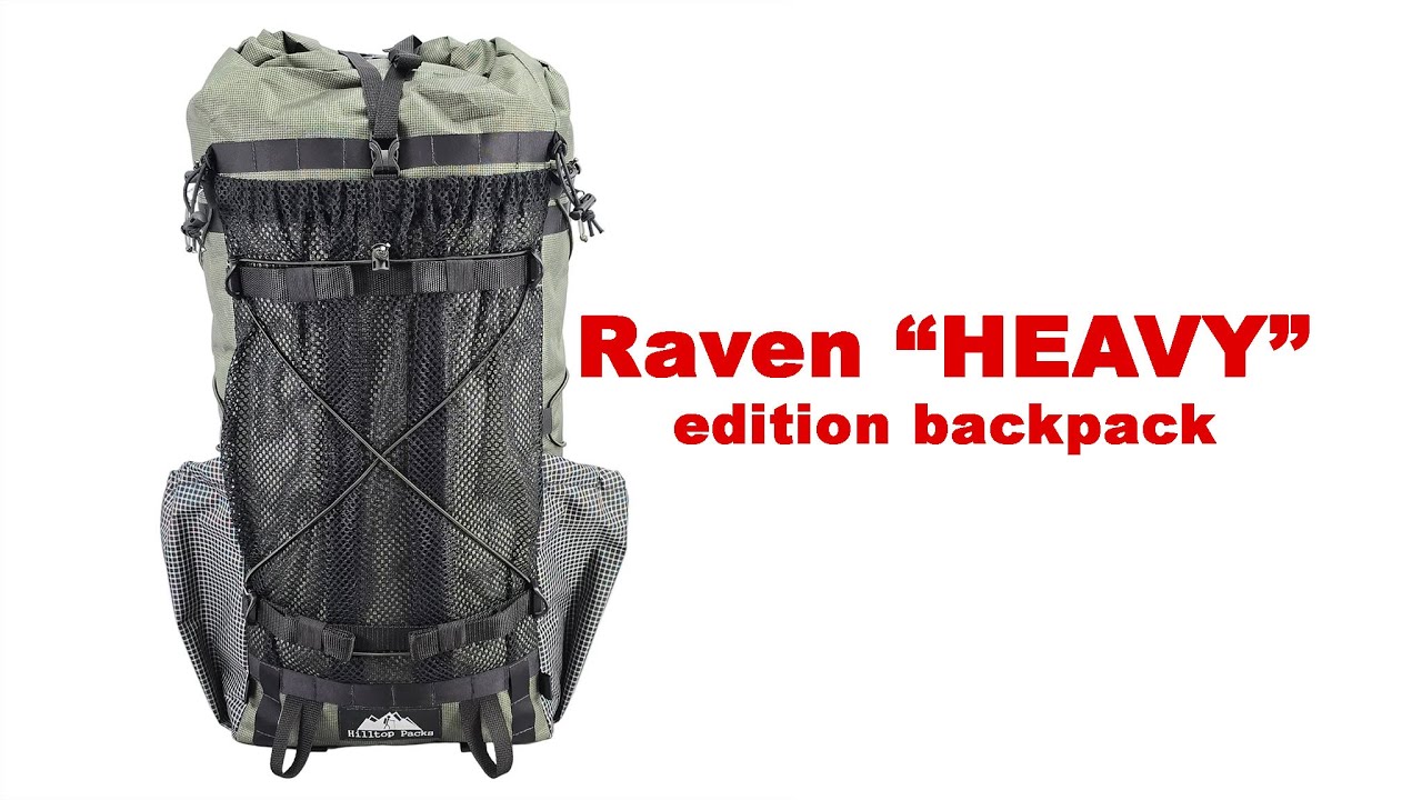 Raven HEAVY Backpack – Hilltop Packs