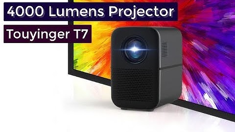 4000 Lumens Projector | Touyinger T7