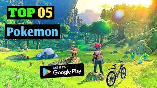 Top 05 Pokemon Games || For Android & ios || in Play Store 2022 #shorts #shortvideo  #short screenshot 5