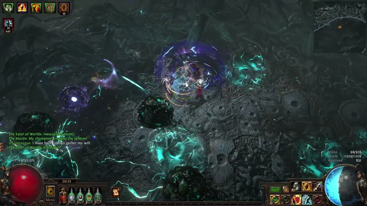 CoC DD Inquisitor / Uber Eater - Path of Exile 3.24 Necropolis