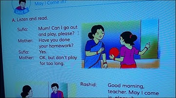 English, Class five, Unit 16, Lesson 1-4