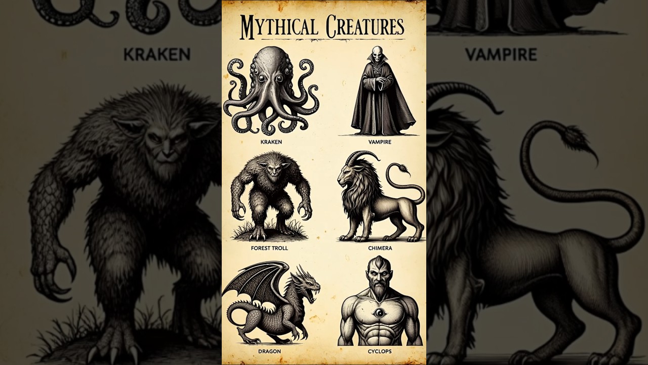 The Most Dangerous Mythical Creatures Revealed! 😱