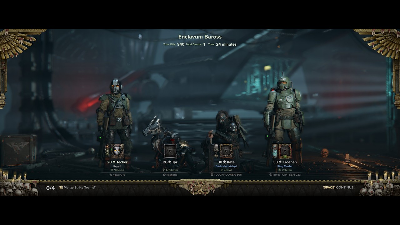 FROM WARHAMMER 40 000 DARKTIDE---ENCLAVUM BAROSS ---Gamed By : nowar219