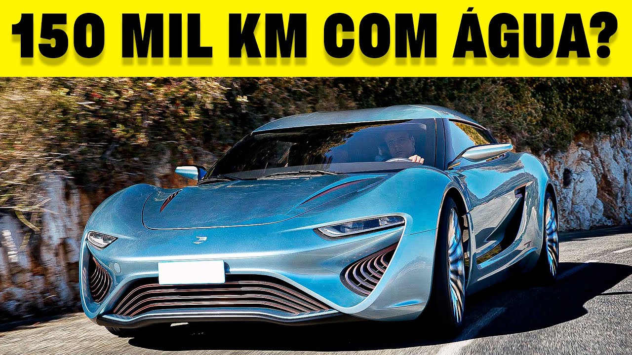 🚨 PRIMEIRO CARRO DE ÁGUA SALGADA? ALEMANHA LANÇA O MODELO NOVO DE CARRO E MOTOR COM GRANDE AUTONOMIA