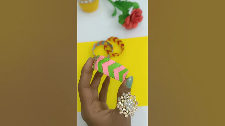 Easy and cute bracelet ✨✨| kids craft #diy #frendshipband #easycraft #5minutecrafts