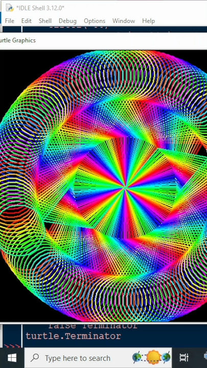 Python Turtle in IDLE - YouTube