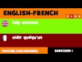 FROM ENGLISH TO FRENCH  help someone