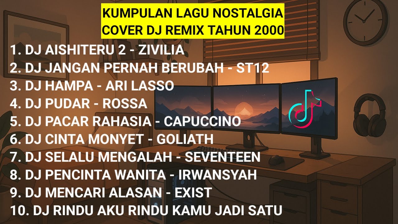 KUMPULAN LAGU NOSTALGIA COVER DJ REMIX TAHUN 2000