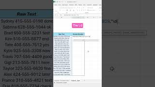 Learn how to extract numbers in Excel using Regex! #excel #spreadsheets #datacleaning