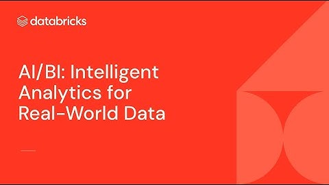 AI/BI: Intelligent Analytics for Real-World Data