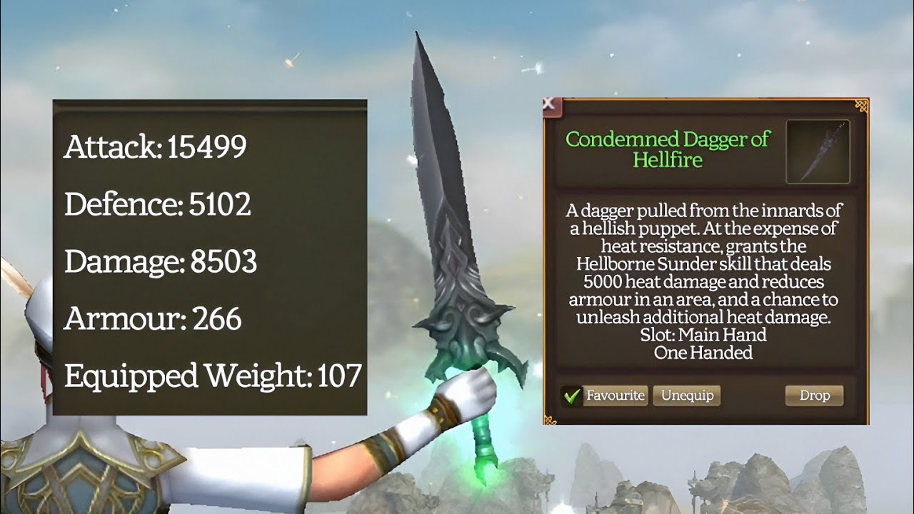 This New Dagger MELTS Enemies – Insane Damage! Celtic Heroes – Condemned Dagger of Hellfire