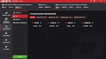 OCCT 14.0.2 GNU/Linux stress testing & benchmark {LINUX}