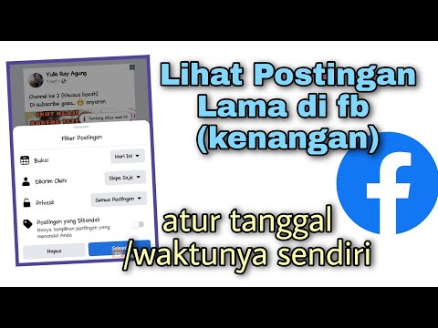 Video: Cara Menukar Status Facebook: 14 Langkah (dengan Gambar)