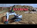 Remote Control Excavator Huina 1594 Extreme Sand Digging Challenge